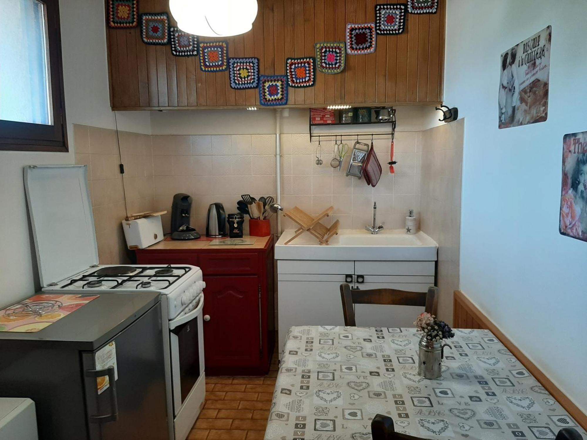 Studio sympa avec terrasse , maxi 4 pers.Briançon Exterior foto